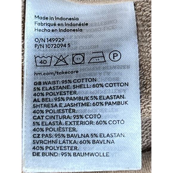 H&M Mama Maternity Shorts Tan Women’s L - Picture 4 of 8